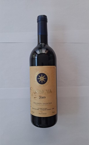 Vino sassicaia 2009 - sassicaia, (tenuta