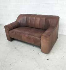 DS44 buffalo leather sofa by De Sede 70s