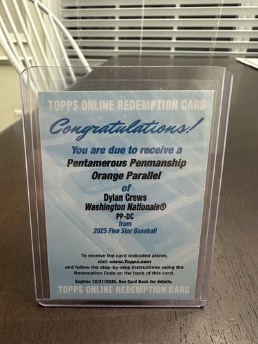 2025 topps five star - star, dylan