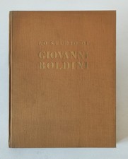 Lo studio di GIOVANNI BOLDINI - Catalogo opere vendita all'asta -  Rizzoli 1933