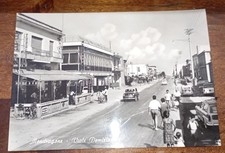 Cartolina mondragone Caserta Via Domiziana Bar Ristorante Pacifico An 50