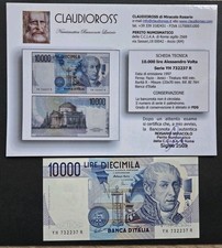  10000 LIRE ALESSANDRO VOLTA