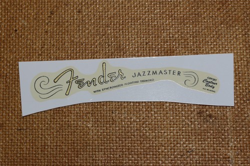 Fender jazzmaster 1958 - fender®, 1958-62'