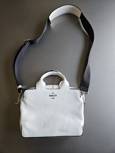 Borsa berluti bianca manico - berluti,