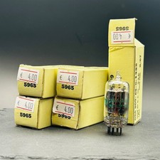 Lotto di 6 tubi sottovuoto