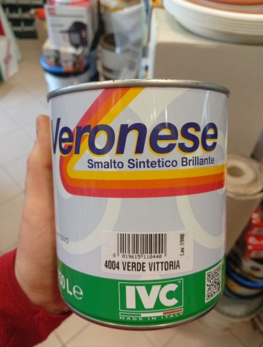 Smalto verde vittoria legno - smalto,