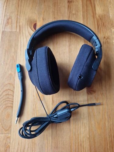 Logitech cuffie microfono - e,
