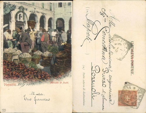 Venezia mestieri fruttivendolo - mestieri,