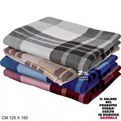 Coperta plaid pile fantasia - plaid,
