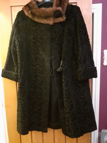 Cappotto vintage astracan - vintage,