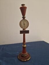 Lampione In Ottone Orologio A