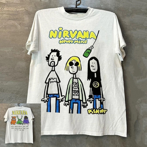 Shirt grafica nirvana - t-shirt,