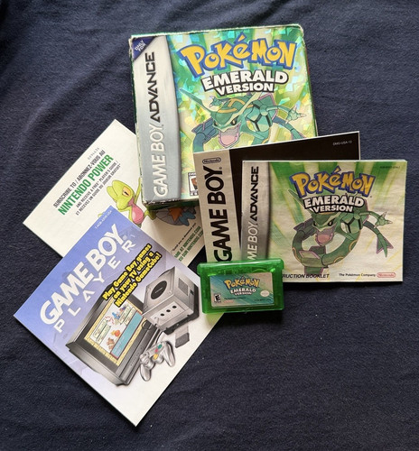 Pokémon versione smeraldo gba - pokémon,