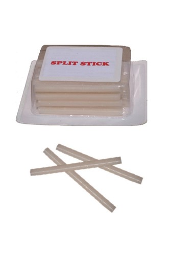 Split stick barrette - split,