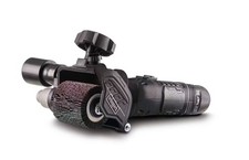 Satinatrice spazzolatrice levigatrice a rullo 1500w RMS500-BE scheppach black