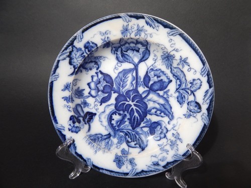 Antico piatto ninfee ceramica - antico,