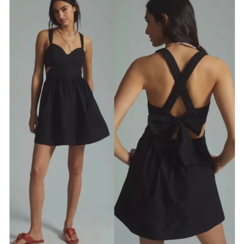 Mini abito cotone babydoll