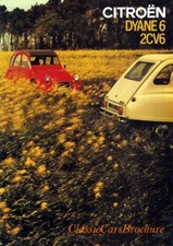 Brochure Depliant Citroen Dyane 6 - 2CV 6 incl. Charleston 1982 Italiano 16 pag