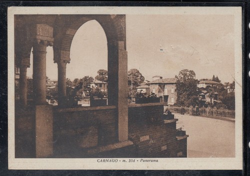 Cartolina carnago panorama - cartolina,