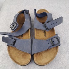 Sandali Birkenstock colore blu numero 34 da bambino