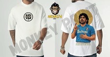 Maglia Bianca Maradona Napoli Santo