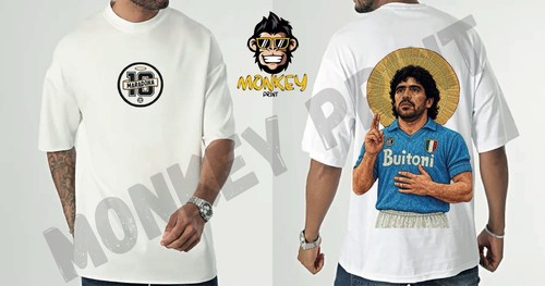 Maglia bianca maradona - bianca, napoli