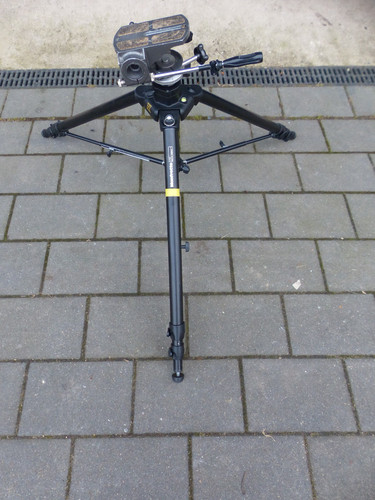 Manfrotto 475b treppiede video - manfrotto,