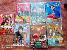 BURRN/   LOTTO 7 Magazine   2001  HEAVY METAL HARD GIAPPONE RARE! IRON MAIDEN