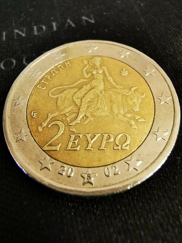 Euro grecia 2002 - grecia, "europa