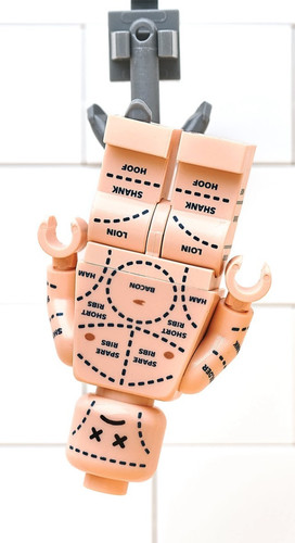 Minifigure mattoncino - in,