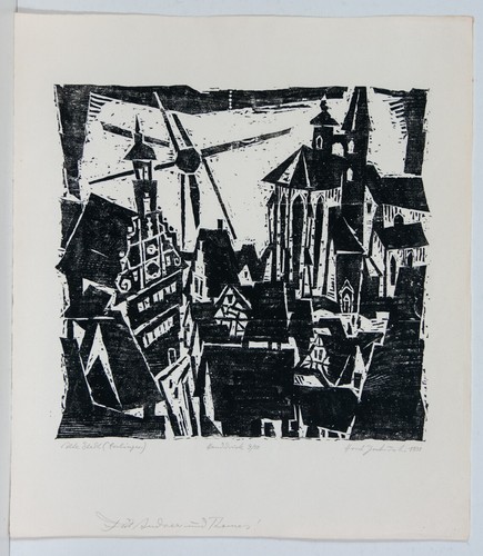 Horst jockusch xilografia - horst,