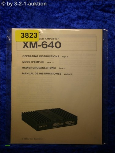 Sony manuale istruzioni xm - di,