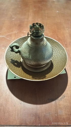 Lampada olio rame - olio, in
