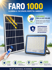 FARO LED SOLARE 1000W FARETTO