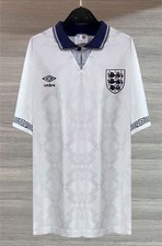 Maglia Inghilterra 1990 Gascoigne #19# Taglia XL Vintage 