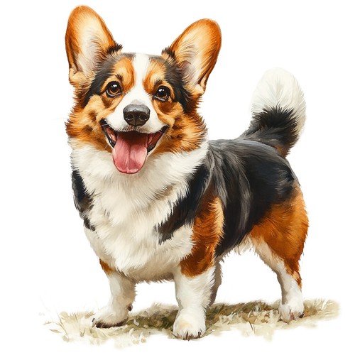 Adesivi corgi auto - adesivi,