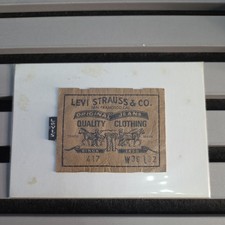 Original Vintage Levi's Black