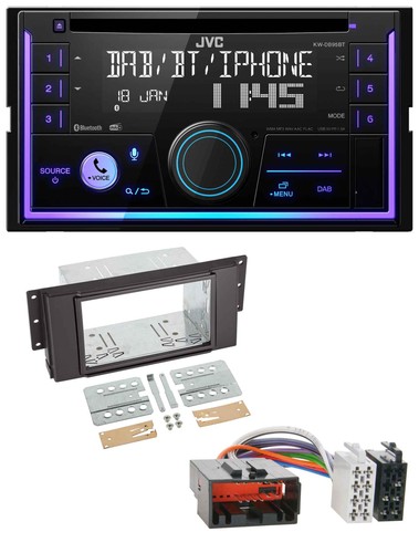 Jvc mp3 usb 2din dab - jvc,