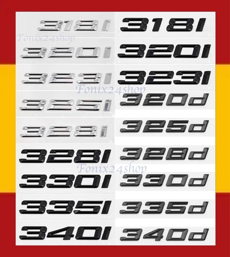 Bmw serie emblemaa letras - 3,