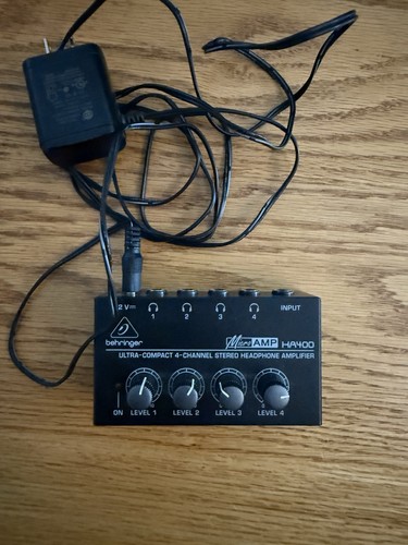 Behringer microamp ha400 - microamp,