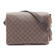 Borsa messenger a tracolla Louis Vuitton Abbesses M45257 monogramma marrone
