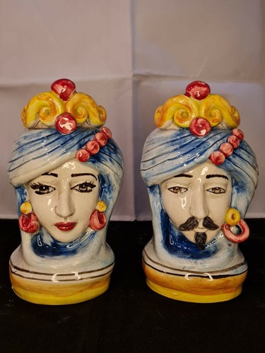 Teste moro ceramica di - teste,