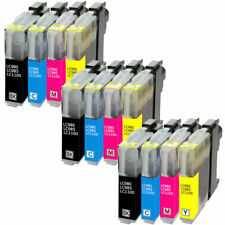 12 cartucce stampante XL compatibili per Brother DCP 145C, DCP 165C, DCP 195C