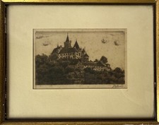 Acquaforte Autografato Vecchio