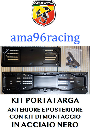 Kit portatarga completo ant - completo, ant.