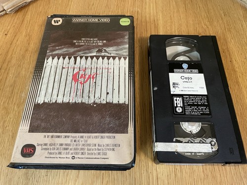 Cujo stephen king - cujo, vhs
