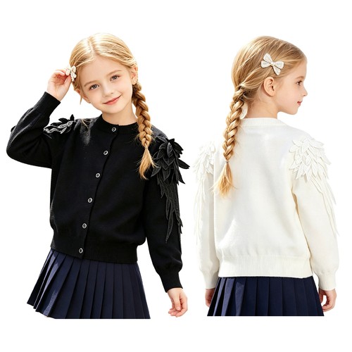 Cardigan bambina camicie