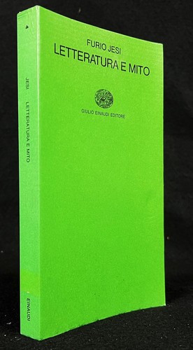 Furio jesi letteratura - jesi,