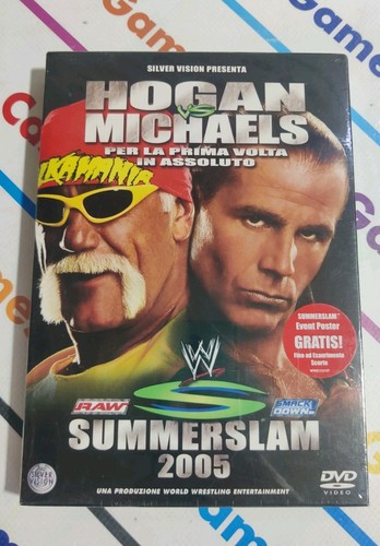 Dvd wwe summerslam 2005 hogan - wwe,