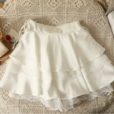 Ruffles Donna Ragazza Pizzo